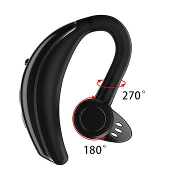 Q8 Bezdrôtový Bluetooth Headset, Visí Ucho Typ Zníženie Hluku zátkové chrániče sluchu, CSR Hlasom Aktivovaný Príjem, Jeden Bluetooth Headse