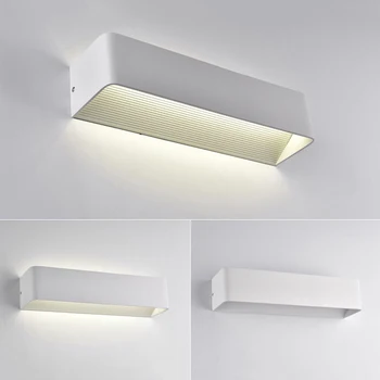 QLTEG LED Nástenné Svietidlá 5W 7W AC85-265V Moderný Jednoduchý Spálňa Svetlá Vnútorné Jedáleň-izba, Chodba Osvetlenie Hliníkový Materiál