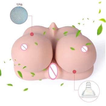 Realistická vagína, orálny sex obrovské prsia male masturbator mäkké realistické ženskej pokožky, erotické hračky skutočná mačička sexuálne hračky
