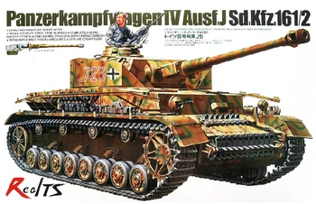 RealTS Tamiya 1/35 35181 nemecký Panzerkampfwagen IV Ausf. J Plastikový Model Auta