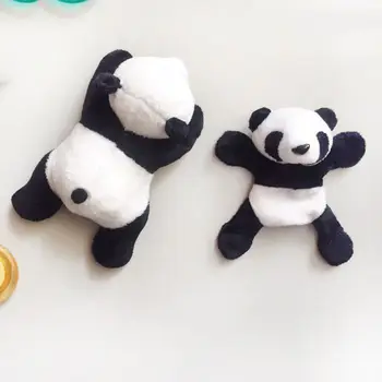 Roztomilé Mäkké Plyšové Panda Chladnička Magnet Na Chladničku Nálepky Domova Suvenír Pre Deti CuteWooden Cartoon Nálepky Na Chladničky