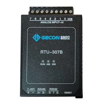 RS485 alebo TCP DAQ 8AI 4-20MA 0-10V Analógové Vstupy Modul 8AD 12-bit ADQ , RS232, RS485 Modbus RTU TCP 12250
