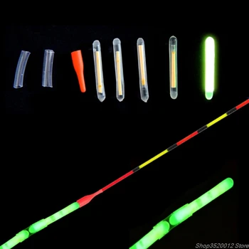 Rybolov Plaváka Fluorescenčné Lightstick Svetlo Noci Float Klip Na Noia Stick Užitočné Veľa Rybárskym Náčiním Hot 608