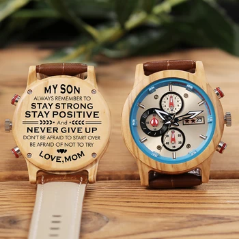 Ryté, drevené+Nerezová oceľ hodinky pre mužov a ženy, výročie darček pre priateľa a môj muž,môj syn,moja žena ,môj manžel,moje 24490