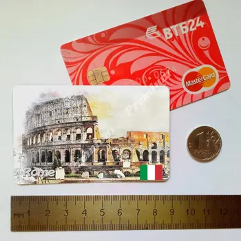 RÍM Taliansko suvenír darček magnet na zber