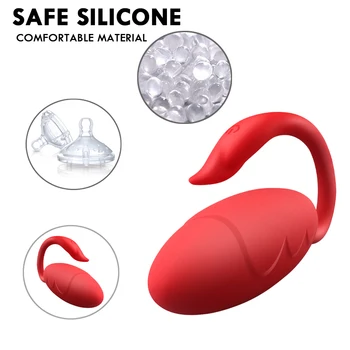 Sexuálne Hračky Vibrátor Dilda pre Ženy Bezdrôtové Diaľkové Ovládanie Magic Vibrátor G-Spot Klitorisu Sexuálne hračky pre Pár Vibračné Vajíčko Swan