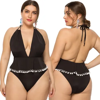 Sexy plavky, ženy, plus veľkosti, tvaru Vcamisole módne košieľka jednodielne plavky