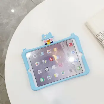 Shockproof Tablet Ochranný Kryt Pre Xiao Mi Pad 4 Plus 10.1 Palcový MiPad4 8.0 Palcový Deti Cartoon Kremíka Prípade Coque+Popruhy