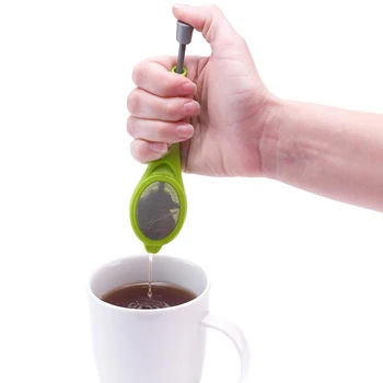 Silikónové Celkom Čaj Infuser Loose Leaf cedidlom pre Kanvicu Kuchynské Doplnky Káva & Čaj Filter Nástroje na Varenie Čaju Nastaviť