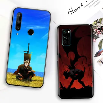Silikónové Krytie Anime Black Ďatelina Pre Huawei Honor 7C 7A 7 8 8A 8X 8C 8S 2019 2020 9 lite 9X Pro Black Telefón Prípade