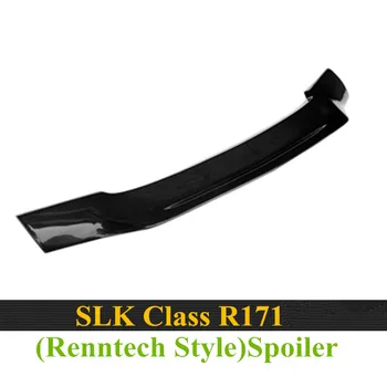 SLK Triedy R171 Model Carbon Fiber Lesklý Čierny Renntech Štýl Zadný Kufor Spojler na Mercedes R171 Auto Styling 2006 - 2011