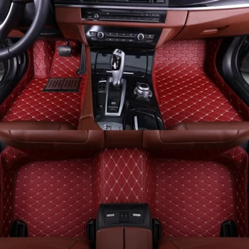 SLNEČNÉ FOX Auto podlahové rohože pre Chevrolet Camaro všetkých poveternostných 5D auto-styling nepremokavé koberec vložky(2010-