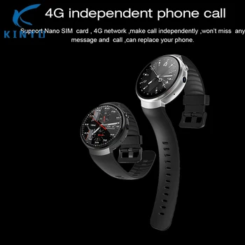 Smart Hodinky Android 7.0 LTE 4G technológie Bluetooth Smartwatch Srdcového tepu 1GB + 16GB Pamäť s Fotoaparátom, GPS, WIFI, PK LEM7 I7 Q1 pro
