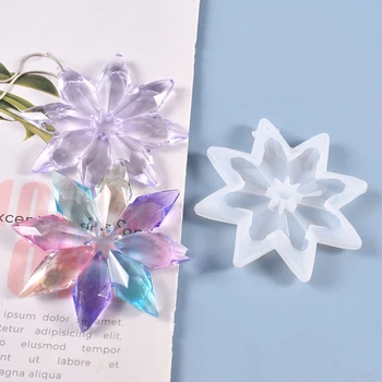 Snowflake Prívesok Silikónové Formy DIY Remesiel, Šperkov, Takže Nástroj Crystal Epoxidové Živice Plesní