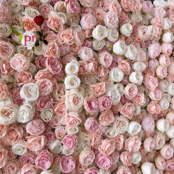 SPR Čína pôvodné svadobné dekorácie backfdrop hodváb umelý kvet stenu