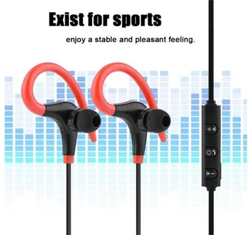 SPTUO Vysoko kvalitné Bezdrôtové Slúchadlá Bluetooth Hudbu, Športové Vodotesné Slúchadlá Dlhý Pohotovostný potlačenie Šumu Slúchadlá s Mikrofónom