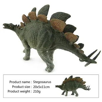 Stegosaurus Zberateľskú Model Dinosaura Hračka Akčné Figúrky Simulačný Model Dinosaura PVC Materiálu Klasické Hračky Mobilný Telefón Popruhy 3519