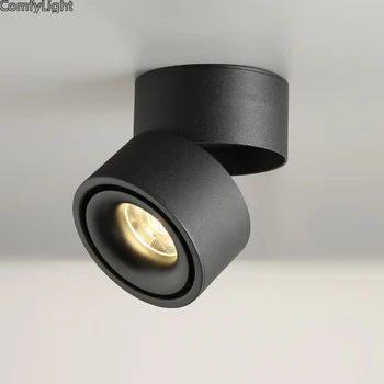 Strop downlight LED stropné svietidlo Otočiť Spot light AC85-265v domov osvetlenie led žiarovka svetla spálňa/montáž izba shopwindow