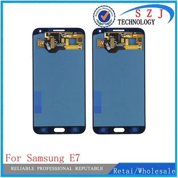 Super AMOLED Pre Samsung Galaxy E7 E700 E700F E7000 E7009 LCD Displej Dotykový Displej Digitalizátorom. Montáž Náhradné 3825