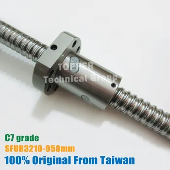 Taiwan TBI 3210 C7 950mm guľôčkovej skrutky 10 mm viesť s SFU3210 ballnut z SFU nastaviť koncový opracovať pre vysoko presné CNC diy kit