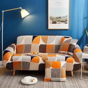 Teplo domova gauč kryt elastický obývacia izba