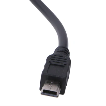 Tlačiareň Panel Prípojný Kábel + Skrutka Mini USB 5 Pin Samec na USB 2.0 B Female Jack
