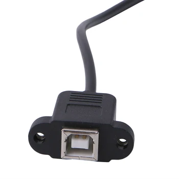 Tlačiareň Panel Prípojný Kábel + Skrutka Mini USB 5 Pin Samec na USB 2.0 B Female Jack