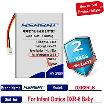 Top Značky Nové 2000mAh DXR8RLB Batérie pre Dieťa Optika DXR-8 Baby Monitor Batérie