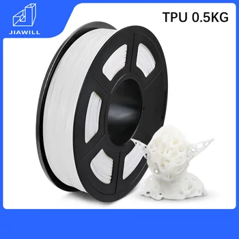 TPU Vlákna Plastové TPU 1.75 mm 0,5 kg Cievka S 3D Tlačiarne Vlákna Vysoká Odolnosť Mäkké Materiály Pre Zdravotníckych pomôcok