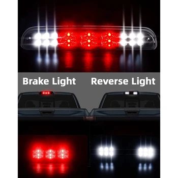 Tretie Brzdové Svetlo LED Stop koncových svetiel Vysoký Mount Brzdové Svetlo na Ford F-250 1999-2016 (Dym)CC3Z13A613B 9580
