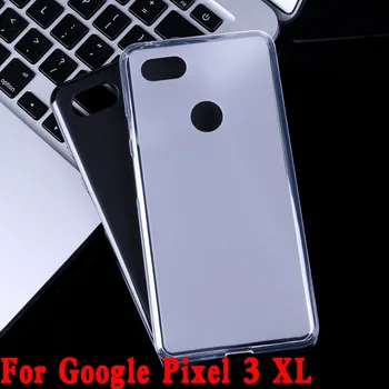 Tvrdé puzdro Silikón TPU Ochranu Pre Google Pixel 3 XL 6.3 v Pixel3XL Vysokej Kvality Puding Protišmykové Silikónové Kryt Telefónu Prípade