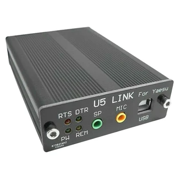 U5 USB PC Linker Adaptér pre YAESU FT-818 FT-817ND 857D 897D MAČKA CW Údajov SQL CTS