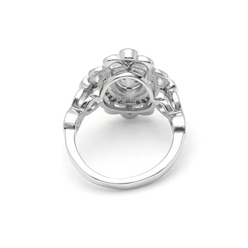 UFOORO snubné prstene pre ženy s Jedinečným dizajnom jemné kvetinové lesklé zirkón krúžok jednoduché módy najlepšie priateľky darček dropshipping