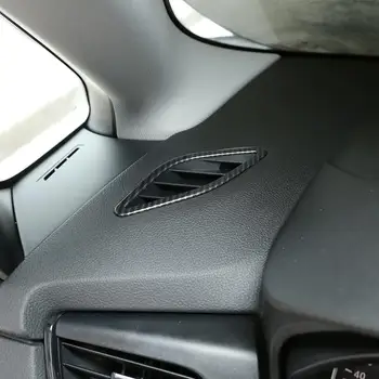 Uhlíkových Vlákien pre BMW 2 Séria F45 F46 218i 220i-2018 Auto Príslušenstvo ABS Tabuli AC Prieduch Zásuvky Rám Orezania Ľavej Rukoväti