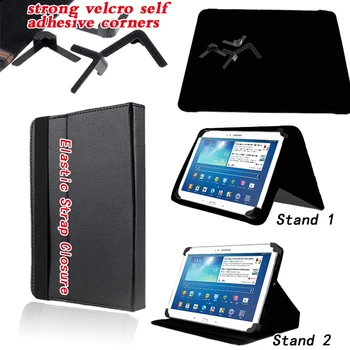 Univerzálny Prípad Tabletu Samsung Galaxy Tab/Kniha/Poznámka/Kartu A/Kartu Pro Kožené Shockproof Držiak Funkcia Kryt Puzdro+ dotykové Pero