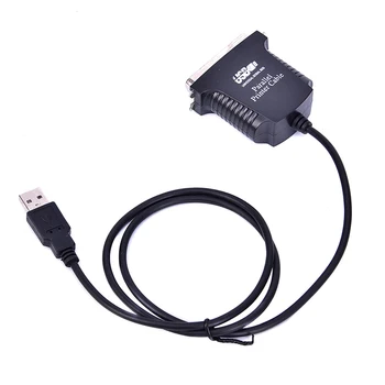 USB DB36 Žena Port Paralelný Kábel Pre Tlačiarne Tlač Converter Káble