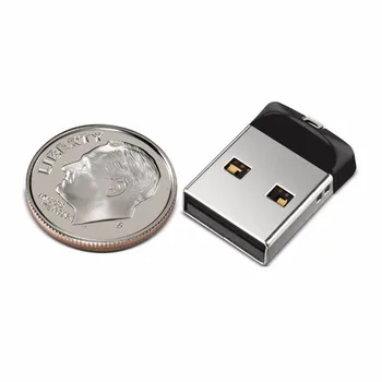 USB Flash 2.0 Pero Jednotky super malý mini 4GB 8GB 16GB Memory Stick vodotesnými 32GB 64GB 128GB kl ' úč flash U disk ako darček