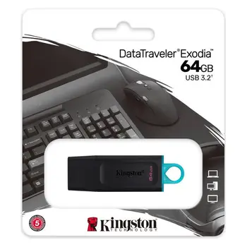 USB kľúč Kingston DataTraveler DTX Čierna
