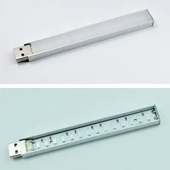 USB LED Rast Rastlín Lampa DC5V 2,5 W celé Spektrum Svetlá Strieborno Orgán Pre Hydroponics Systém Skleníkových Zelená Rastlina