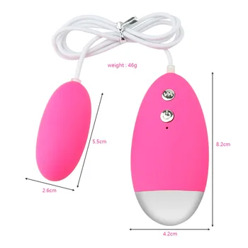Vajcia Vibrátor Sex Produkt Diaľkové Ovládanie 10 Rýchlosť Silné Vaginálne Loptu Vibračné Vajíčko Sexuálne Hračky pre Ženy