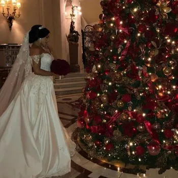 Vestido De Noiva Luxusné Svadobné Šaty S Dlhými Rukávmi 2019 Plesové Šaty, Lištovanie Dubaj Arabské Moslimské Svadobné Šaty Svadobné Šaty