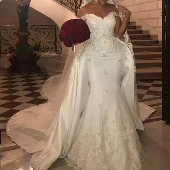Vestido De Noiva Luxusné Svadobné Šaty S Dlhými Rukávmi 2019 Plesové Šaty, Lištovanie Dubaj Arabské Moslimské Svadobné Šaty Svadobné Šaty