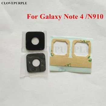 Veľkoobchodná Cena 100KS/Veľa Sklo Materiál Späť Zadný Fotoaparát Sklo Objektívu s Nálepka pre Samsung Galaxy Note 4 N910 13936