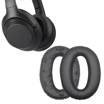 Vhodné Pre Sony Mdr-1000x 1000xm2 1000xm3 Slúchadlá Hubky Rukáv chrániče sluchu Ear W8ED