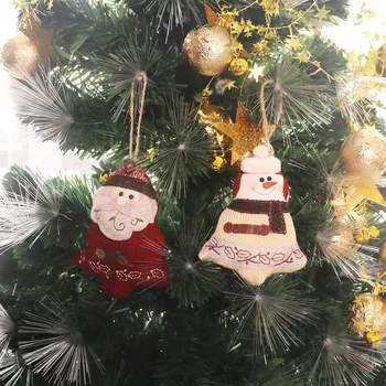 Vianočné darčeky, ozdoby na Vianočné stromčeky bábiky Santa dekorácie, ozdoby, vianočné doplnky, vianočné ozdoby na stromček