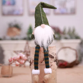 Vianočné Prívesok Kvapka Ozdoby, Dekorácie Sedí Dlho-legged Elf Festival Nový Rok Strana 2019 Vianočné Dekorácie pre Domov