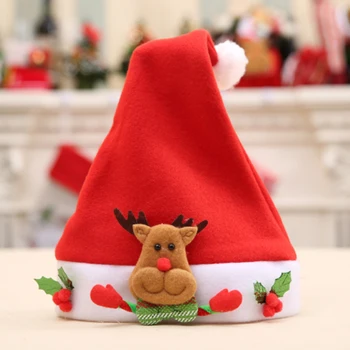 Vianočné Red Hat Santa Claus Snehuliak Elk Slávnostné Strana Navrhne Spp Darčeky, Výzdoba Pre Deti, Dospelých Darčeky Natal Cristmas Dekorácie 35546
