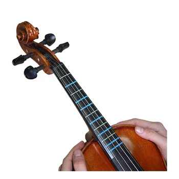 Violino Hmatník Nálepka/ Pásky 1 Ks 1/4 Husle Prst Sprievodcov Značku Fretless Stikers Na Predaj