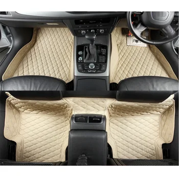 Vlastné špeciálne auto podlahové rohože na Pravej Ruke Disk značky Mercedes-Benz Vito W447 3 sedadlá 2020-trvanlivé nepremokavé auto koberce 9871