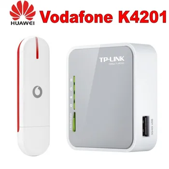 Vodafone MOBILE Broadband K4201 hardvérový kľúč Usb +TP-Link TL-MR3020 150 mb / s 1-Port 10/100 Wireless N Router
